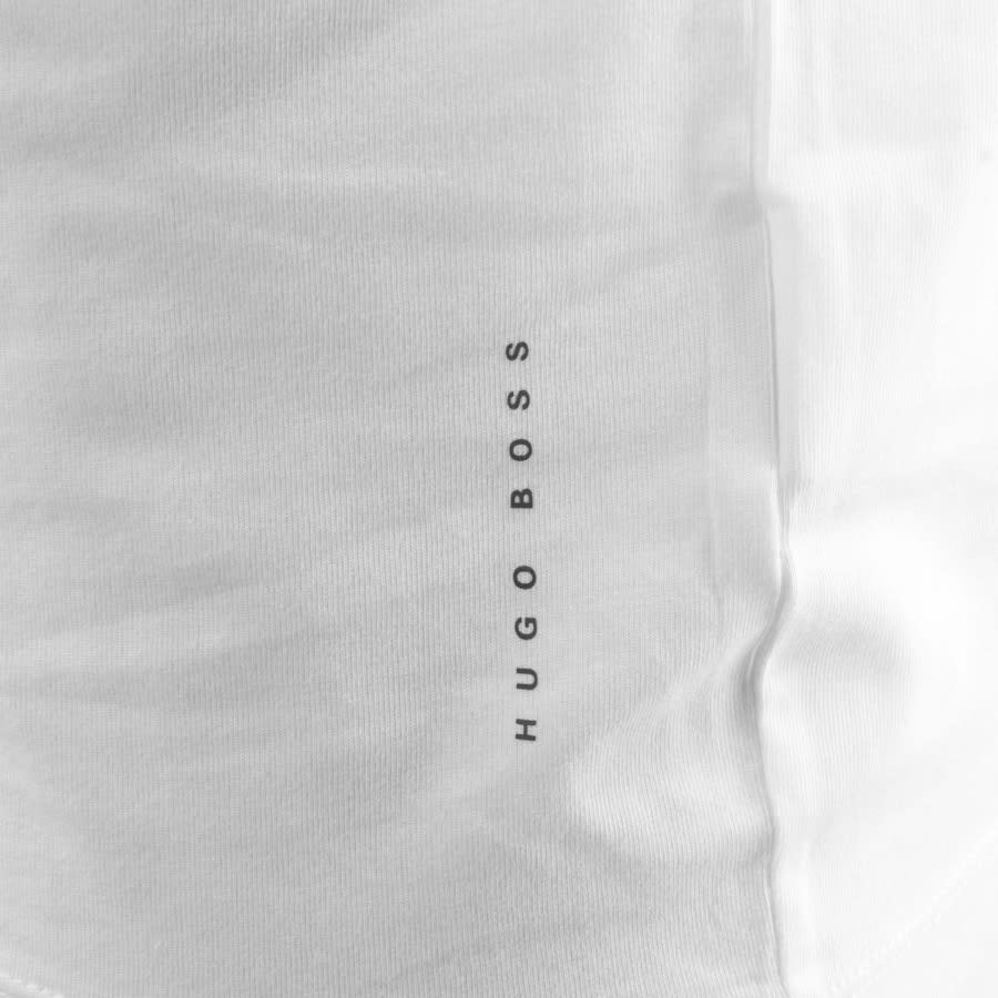 Alternative Image for ProductBOSS 2 Pack Crew Neck T Shirts White3